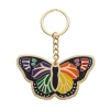Prince Of Pride Butterfly Enamel Key Ring