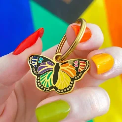 Prince Of Pride Butterfly Enamel Charm