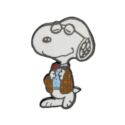Professor Snoopy Enamel Pin