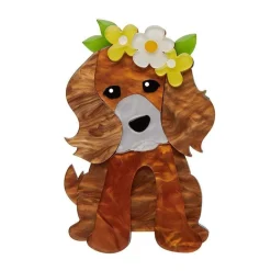 Puppy Love Brooch
