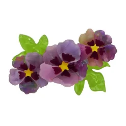 Purple Prose Brooch