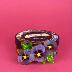 Purple Prose Brooch
