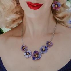 Purple Prose Necklace