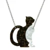 Purrfectly Content Cat Necklace