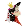 Queen Of Hearts Brooch