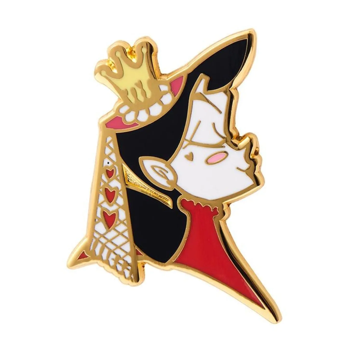 Queen Of Hearts Enamel Pin