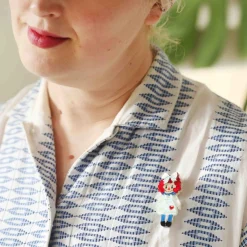 Raggedy Annie Mini Brooch