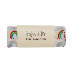 Rainbow Ruff Neck Scarf White