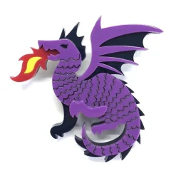 Reign Of Fire Brooch