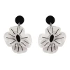 Remembrance Poppy Drop Earrings