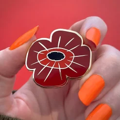 Remembrance Poppy Enamel Pin