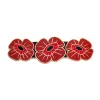 Remembrance Poppy Enamel Hair Barrette