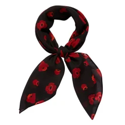 Remembrance Poppy Head Scarf