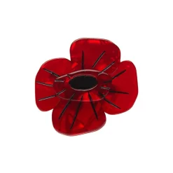 Remembrance Poppy Mini Brooch