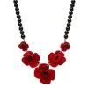 Remembrance Poppy Necklace