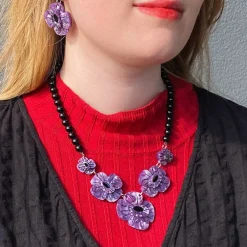 Remembrance Poppy Necklace