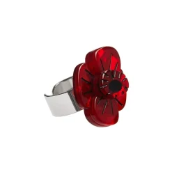 Remembrance Poppy Ring