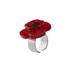 Remembrance Poppy Ring
