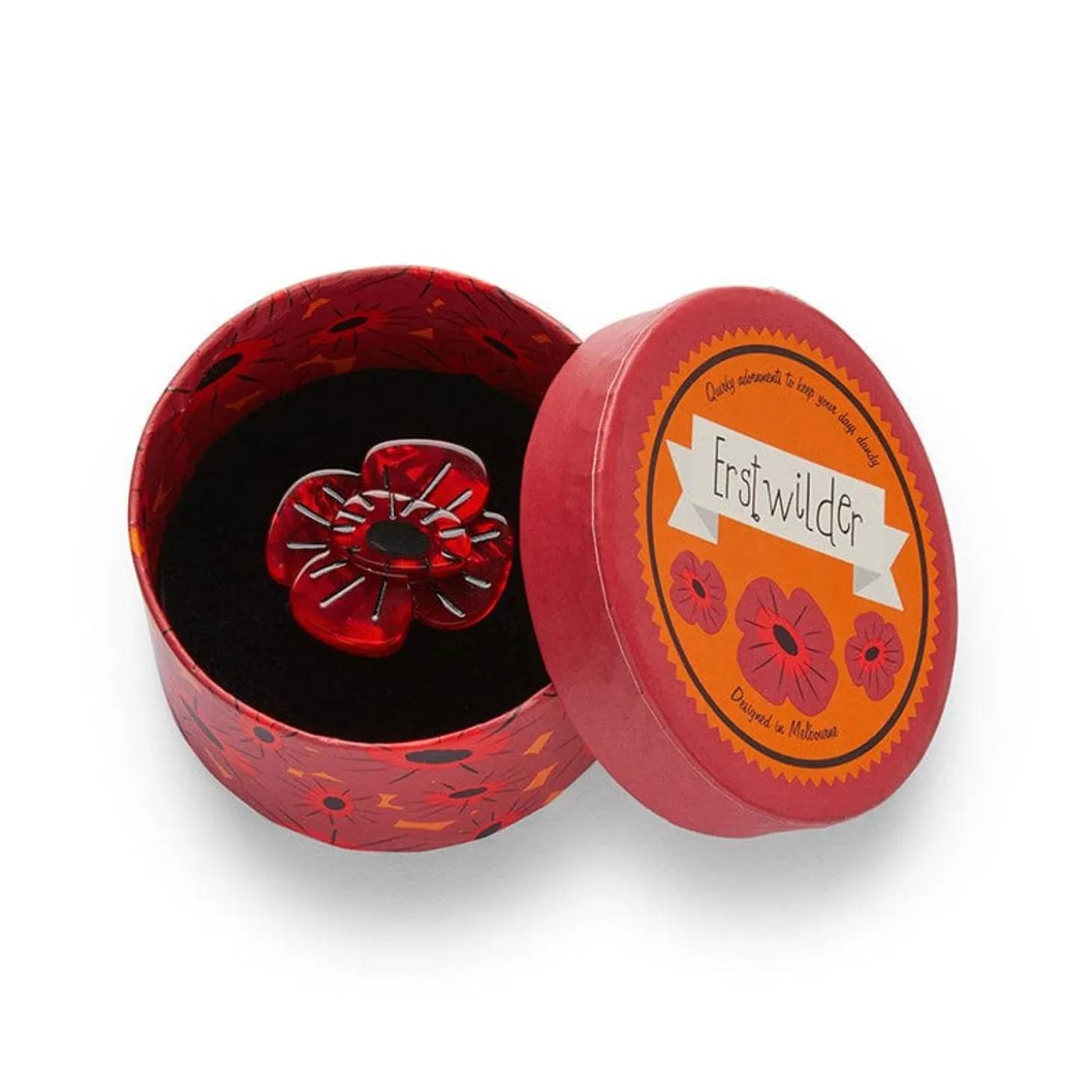 Remembrance Poppy Ring