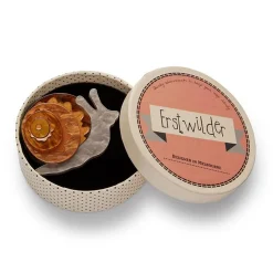 Reticulated Rebel Brooch