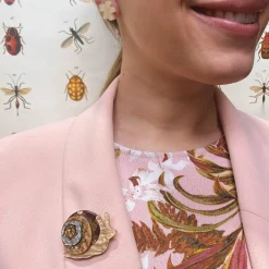 Reticulated Rebel Mini Brooch
