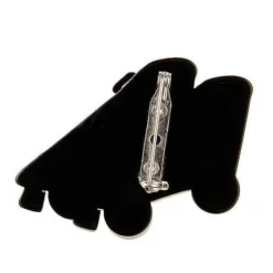 Retro Rollers Brooch