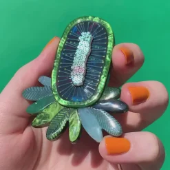 Rhapsody In Blue Brooch