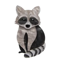 Rocket'S Riot Raccoon Brooch