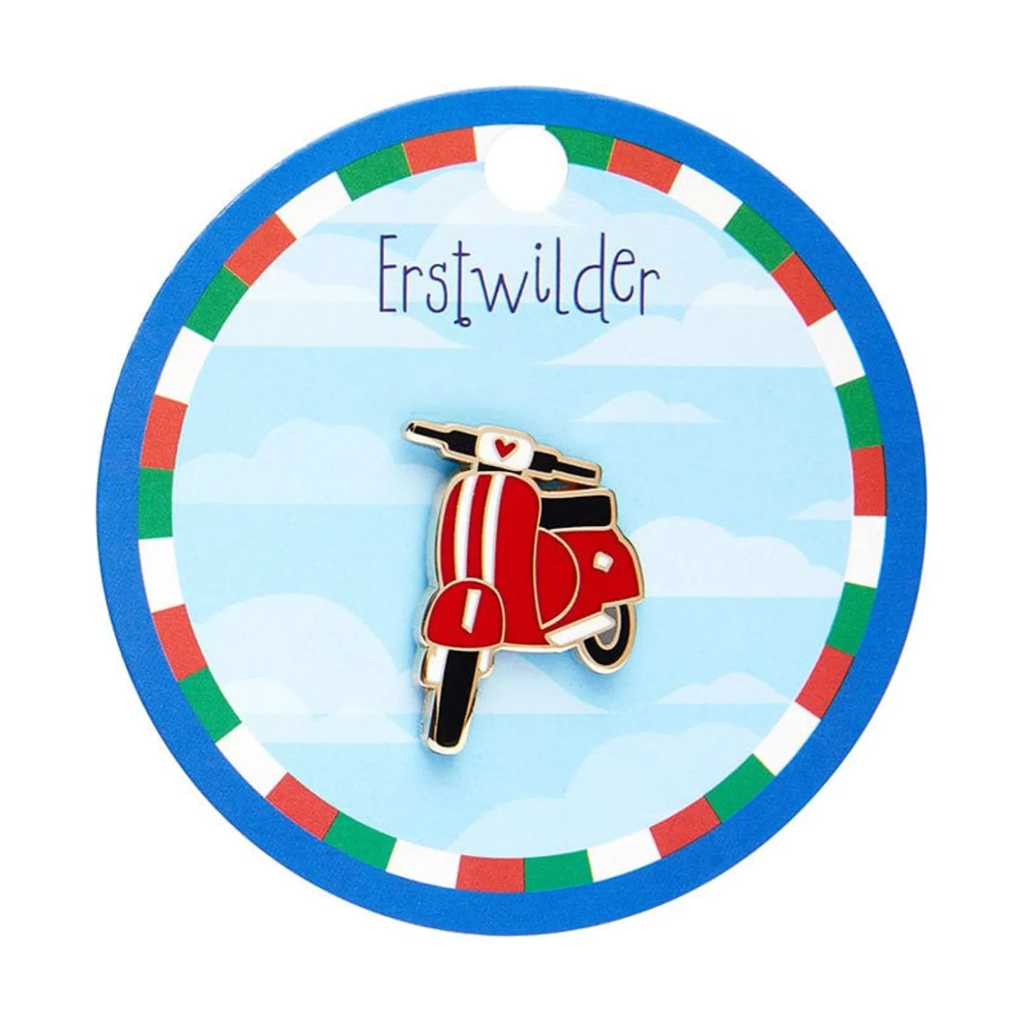 Roman Holiday Enamel Pin