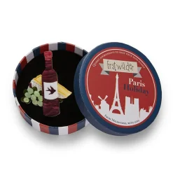 Rouge Ou Blanc? Brooch
