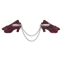 Ruby Slippers Double Brooch