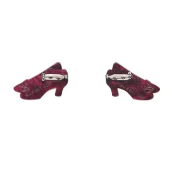 Ruby Slippers Double Brooch