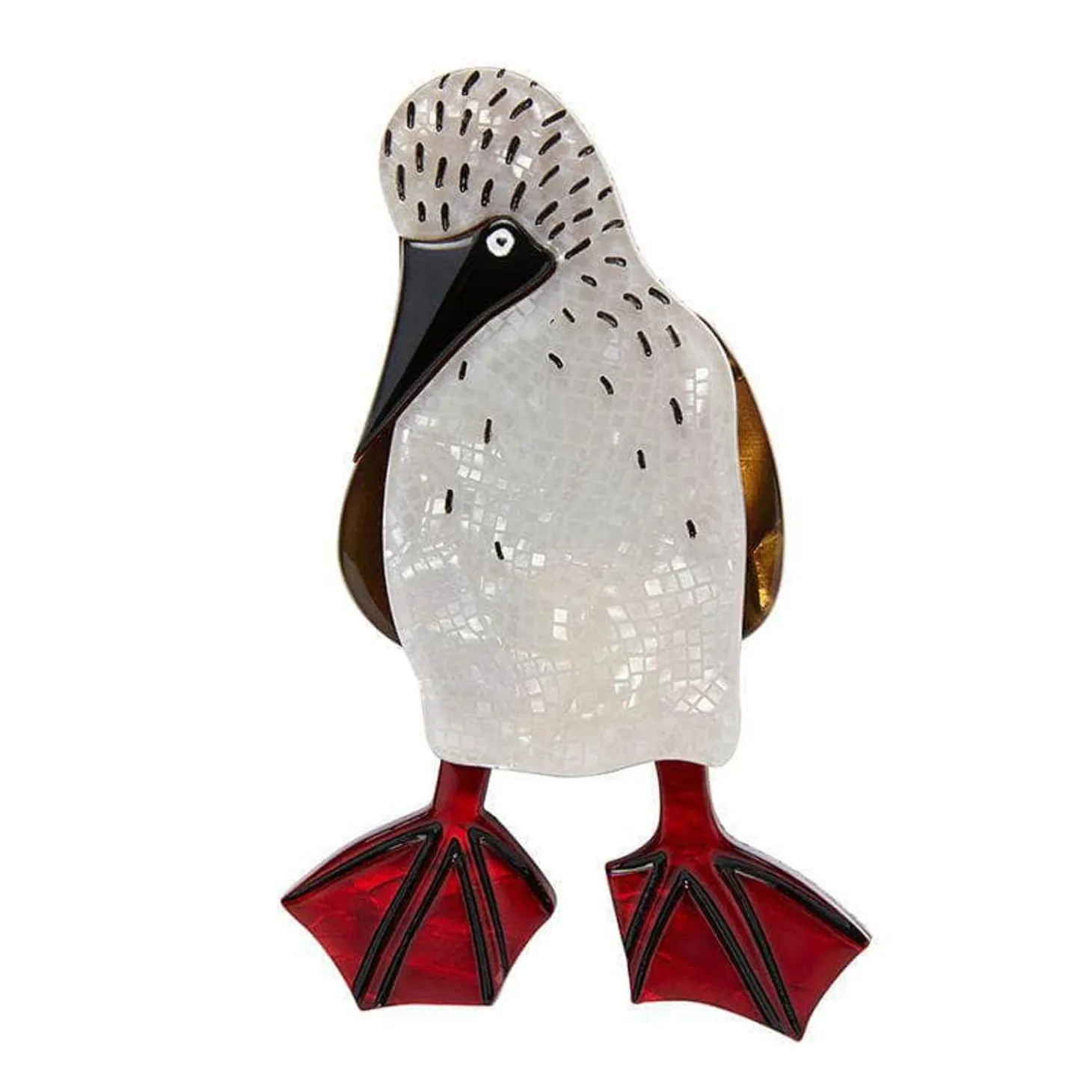 Ruby The Booby Brooch