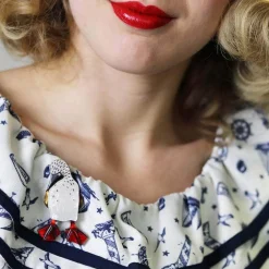 Ruby The Booby Brooch