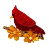 Ruby The Red Cardinal Brooch