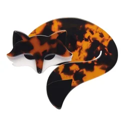 Saffron The Sleeping Fox Brooch