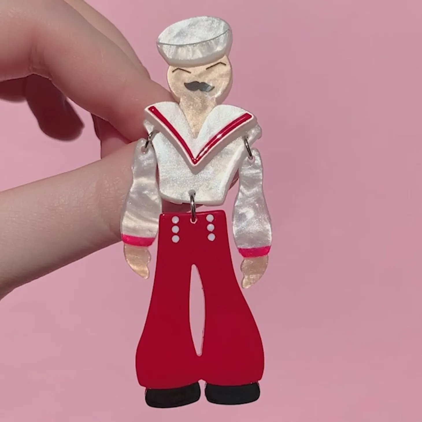 Sailor Barry Brooch