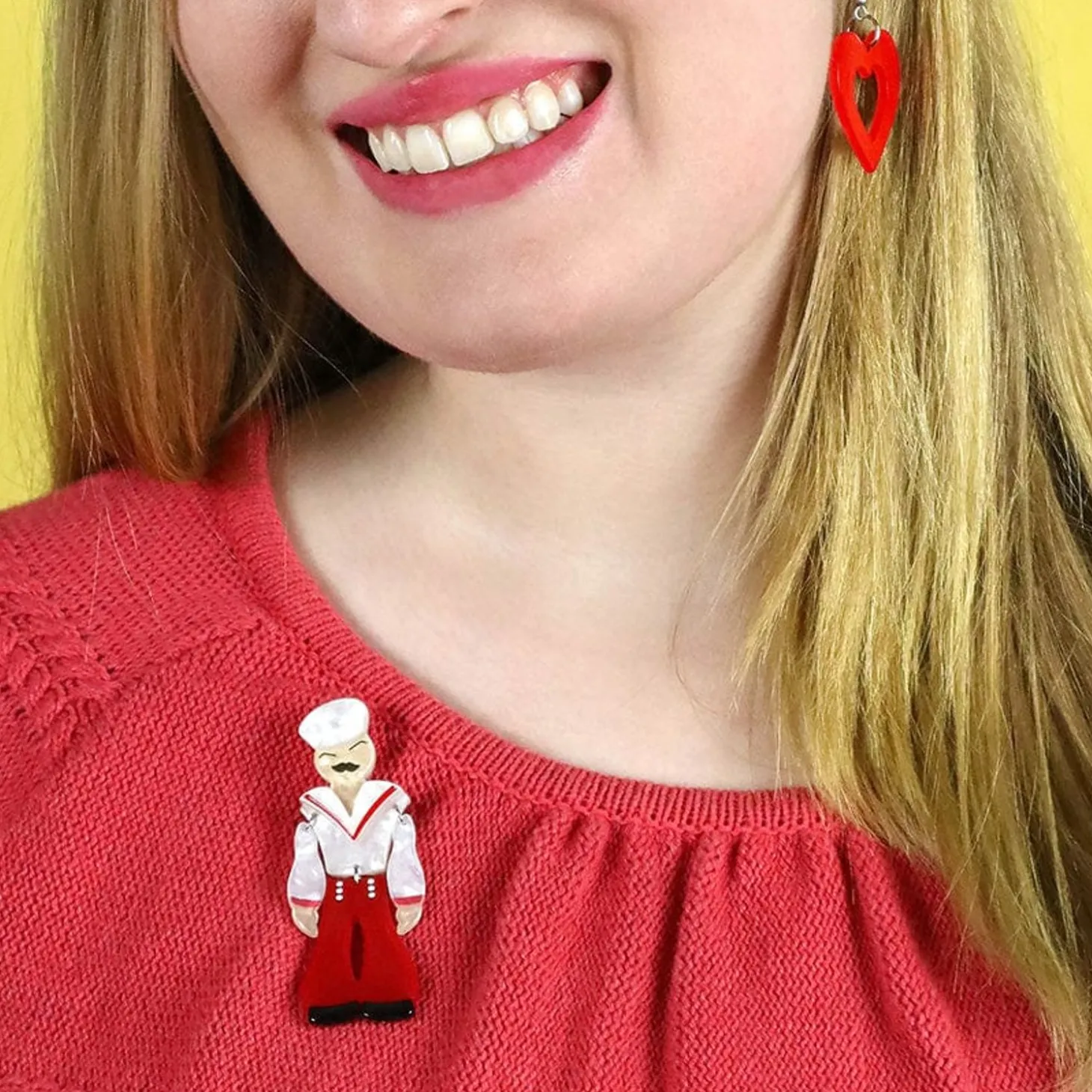 Sailor Barry Brooch