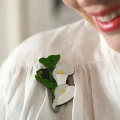 Sans Madonna Brooch