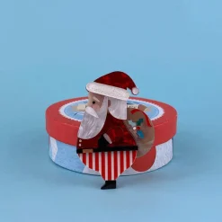 Santa Clause Brooch