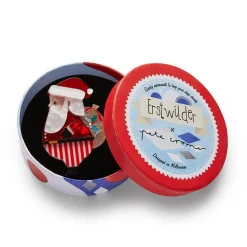 Santa Clause Brooch