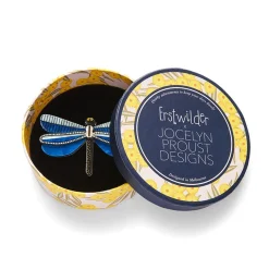 Sapphire Sky Dancer Brooch