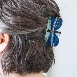 Sapphire Sky Dancer Hair Clip Claw