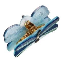 Sapphire Sky Dancer Hair Clip Claw