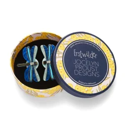 Sapphire Sky Dancer Hair Clips Set - 2 Piece