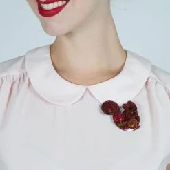 Saskia Squirrel Brooch