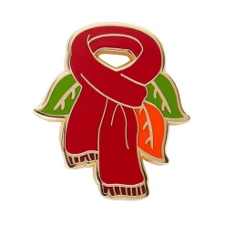 Scarf Souvenir Enamel Pin