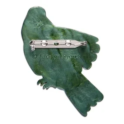 Scarlet Sovereign Brooch