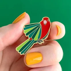 Scarlet Sovereign Enamel Pin