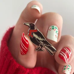 Seasonal Songbird Enamel Pin
